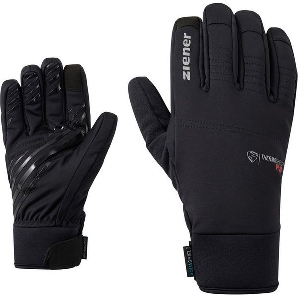 Ziener Fahrradhandschuhe DINUSO-Z AQUASHIELD® PrimaLoft® TOUCH wasserdicht, winddicht, atmungsaktiv, extra warm durch PrimaLoft®