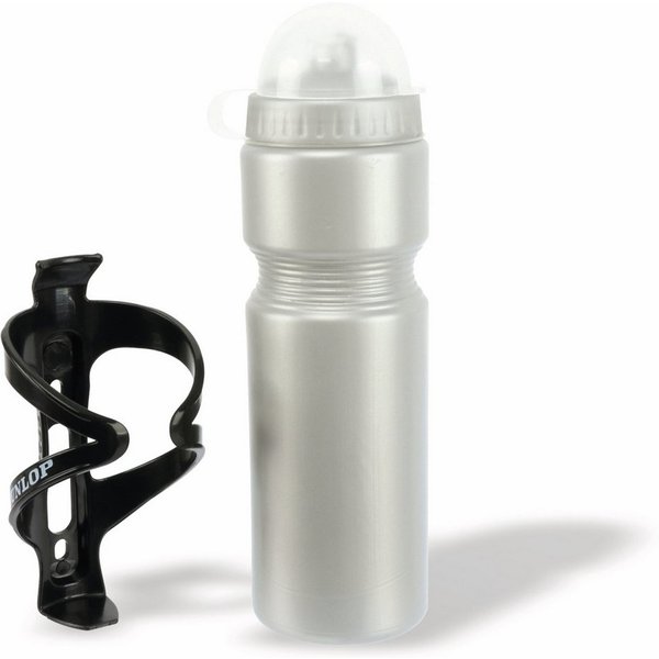 Dunlop Fahrrad-Flaschenhalter DUNLOP Fahrrad-Trinkflasche inkl. Halterung