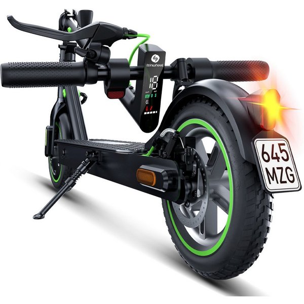 iSinwheel E-Scooter mit Straßenzulassung(ABE),APP,Faltbar E Roller, 20,00 km/h, (mit Kotflügeln), 400W MAX,30 KM Reichweite(MAX), klappbar, Belastung bis 120kg