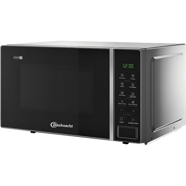 BAUKNECHT Mikrowelle, Schnellstart-Funktion (Rapid-Start), Warmhaltestufe, Funktion Teig gehen lassen, Aufwärmfunktion, 20,00 l, 5 Leistungsstufen, Kindersicher