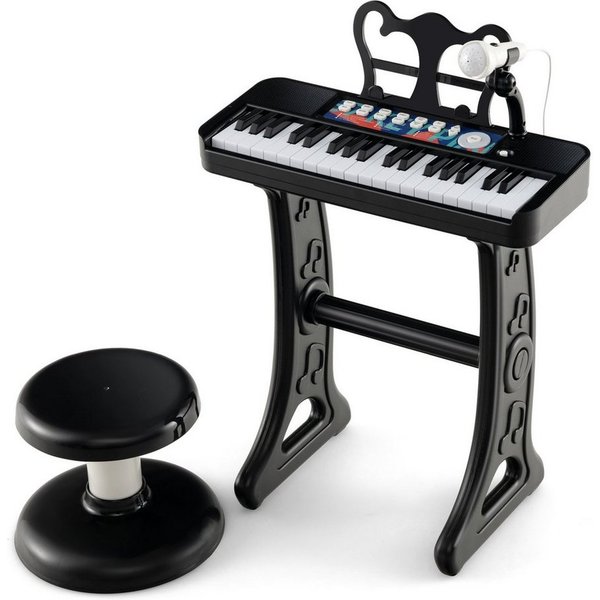 COSTWAY Digitalpiano 37 Tasten Spielzeug-Musikinstrument, abnehmbar