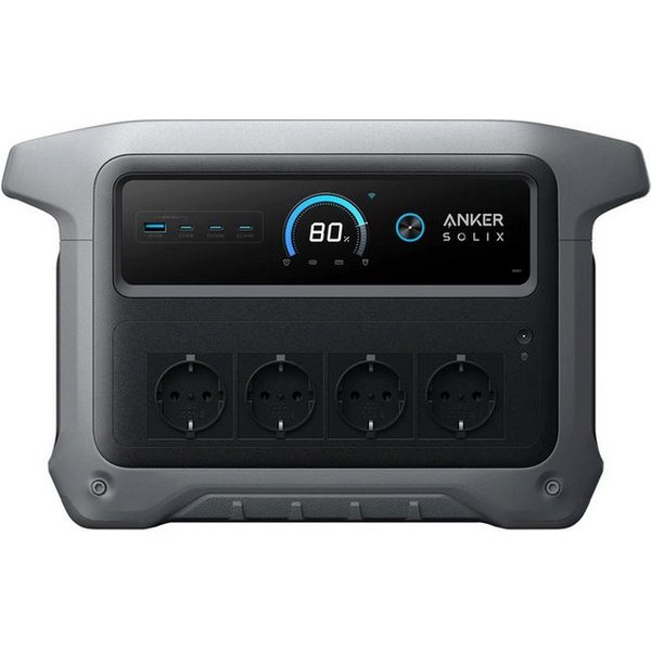 Anker Anker SOLIX C1000 Gen2 PowerStation 1024 Wh 2000W Powerbank Anker Solix C1000 Gen2 20000 mAh (5-230 V, 1 St), Insgesamt bis zu 9 Geräte gleichzeitig verso