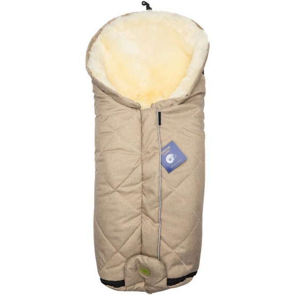 Reissner Lammfelle Fußsack Lammfell Fußsack ESKIMO für Kinderwagen und Buggy