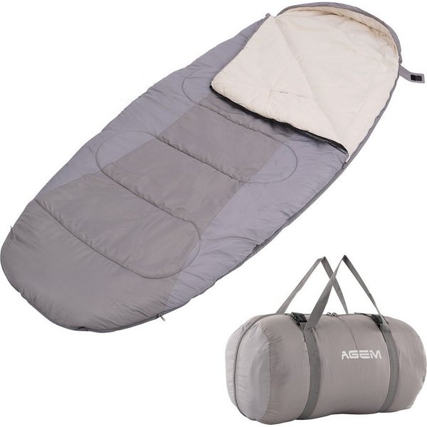 AGEM Daunenschlafsack 3 jahreszeiten Mammut -10-5 Grad Schlafsack für Camping