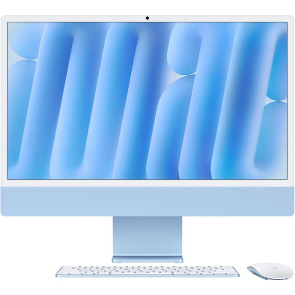 Apple iMac M4 24" iMac (24 Zoll, Apple Apple M4 M4, 10‑Core GPU, 16 GB RAM, 512 GB SSD, Luftkühlung)