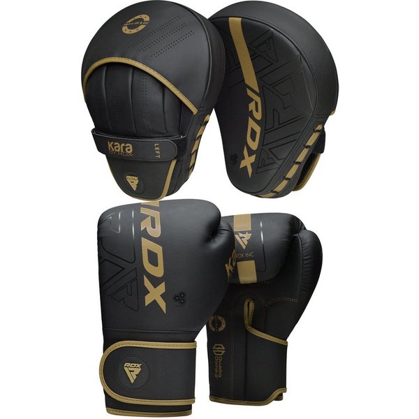 RDX Sports Boxhandschuhe RDX Boxing Pads Focus Mitts Muay Thai Handschuhe MMA Punching Training