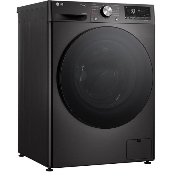 LG Waschtrockner Serie 7 W4WR70X6YB, 10 kg, 6 kg, 1400 U/min, AI DD®: intelligente Erkennung der Fasern für 18 % mehr Gewebeschutz