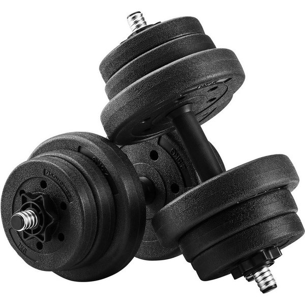 SONGMICS Hantel-Set 20KG,2er Set. Hanteln Kurzhanteln Hantelstangen