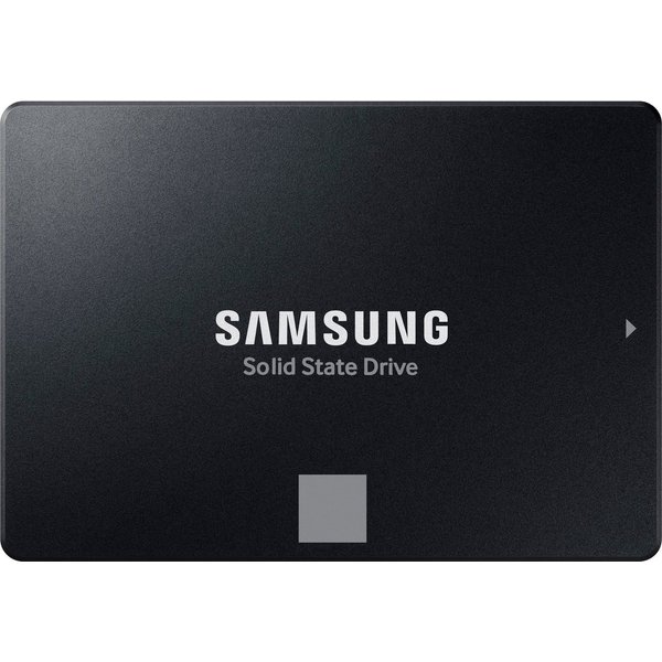 Samsung 870 EVO interne SSD (500 GB) 2,5" 560 MB/S Lesegeschwindigkeit, 530 MB/S Schreibgeschwindigkeit