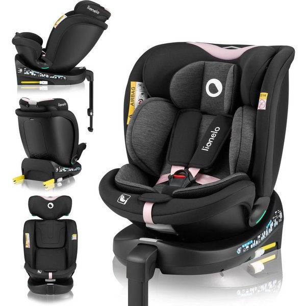 lionelo Autokindersitz NAVY I-SIZE, ab: ab Geburt, bis: 12 Jahren, ab: 40,00 cm, bis: 150,00 cm, (Set), 40-150cm/Ein Kindersitz für den gesamten Zeitraum/i-Size