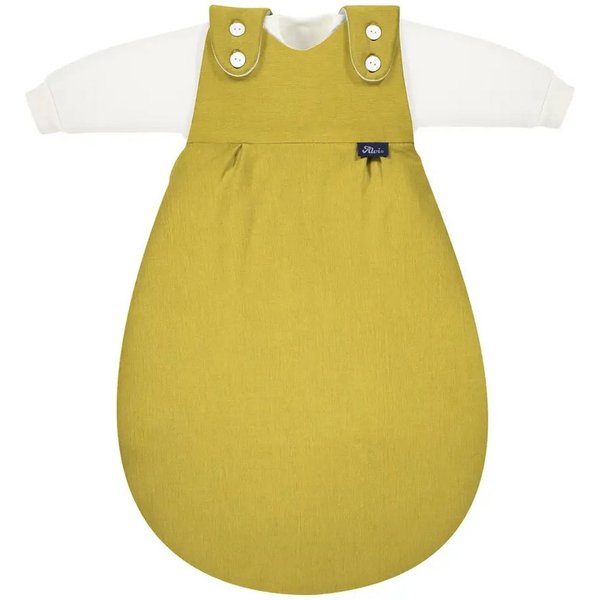 Alvi® Babyschlafsack ALVI 4-Season Baby-Mäxchen Mull apple 2 tlg. Gr.: 56/62