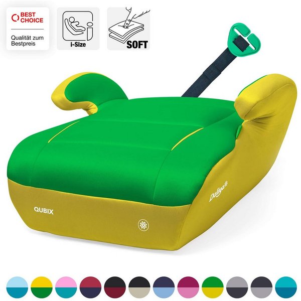 Daliya® Kindersitzerhöhung QUBIX I-Size Sitzerhöhung, Kindersitzerhöhung, Kindersitz, ab: ab 6 Jahre oder 125cm Körpergröße, bis: bis 12 Jahre oder 150cm Körper