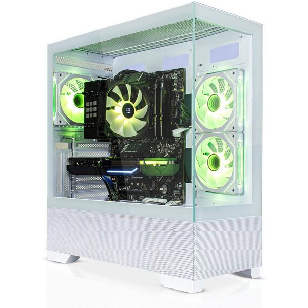 SYSTEMTREFF AMD Ryzen 7 5700X mit Nvidia GeForce RTX 5060 Ti 8GB Gaming-PC (AMD 5700X 5700X, Nvidia GeForce RTX 5060 Ti, 32 GB RAM, 1000 GB SSD, Luftkühlung)