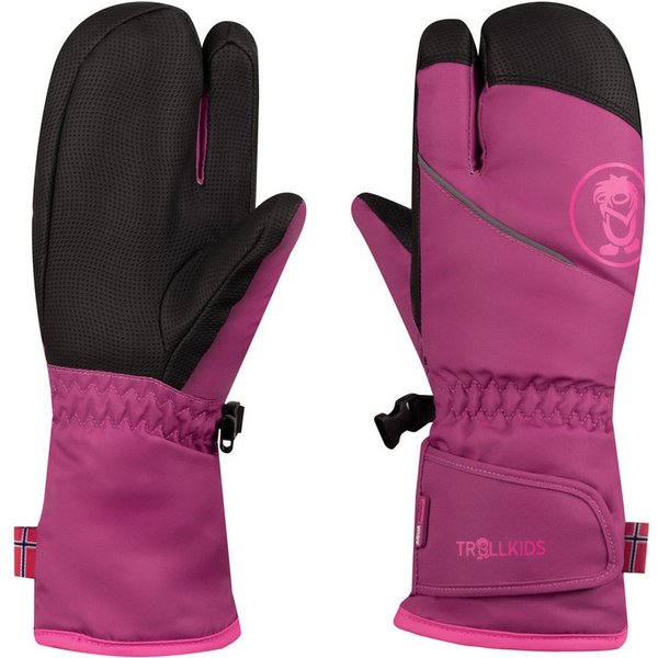 TROLLKIDS Skihandschuhe KIDS TROLL 3 FINGER GLOVE (2-St) Dreifinger-Design, mit Wattierung