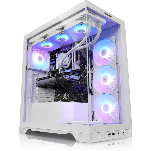 Kiebel Invader IX Gaming-PC (AMD Ryzen 7 AMD Ryzen 7 9800X3D, RTX 5080, 32 GB RAM, 2000 GB SSD, Wasserkühlung, WLAN, ARGB-Beleuchtung)