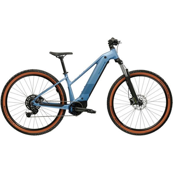 Kross E-Bike Mountainbike Influx Hybrid 2.0 16,7Ah / BOSCH 600 Wh 29" blau 9 Gänge 2026, 9 Gang Shimano CUES U4000 Schaltwerk, Kettenschaltung, Mittelmotor, 600