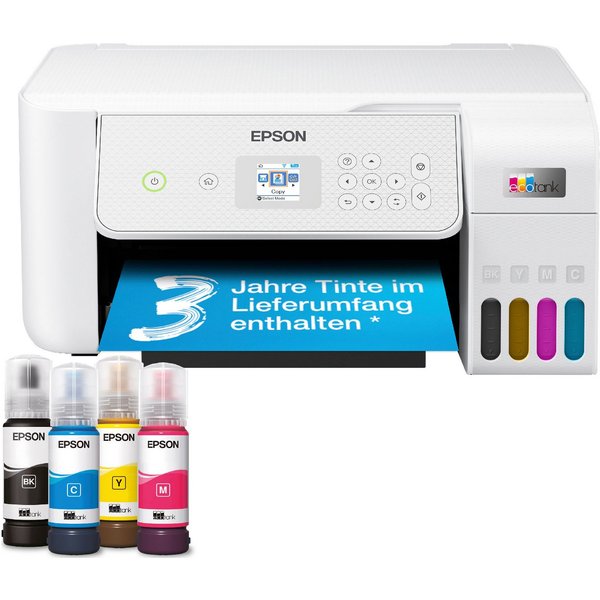 Epson EcoTank ET-2876 Multifunktionsdrucker, (WLAN (Wi-Fi)