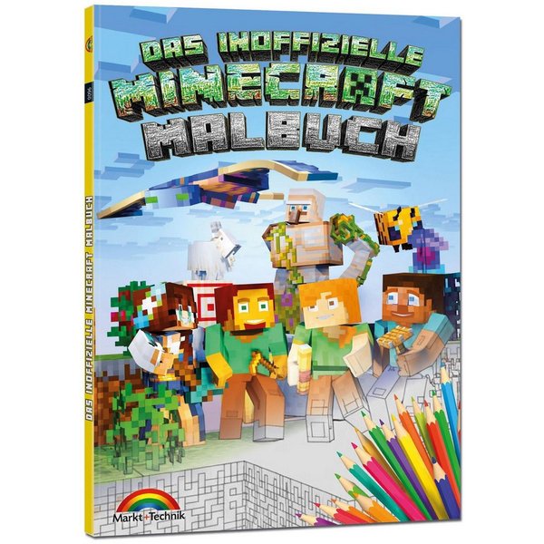 Das inoffizielle Minecraft Malbuch für Kinder und Jugendliche - zum Au / David Haberkamp