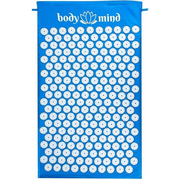 Body & Mind Akupressurmatte Akupressurmatte – Nagelmatte für Entspannung, Stress & Rückenschmerz (Akupunkturmatte, Lockerung & Entspannung), für Körper und Geis