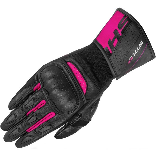 SHIMA Motorradhandschuhe STX 2.0 perforierte Damen Motorrad Handschuhe Belüftet Atmungsaktiv Visier