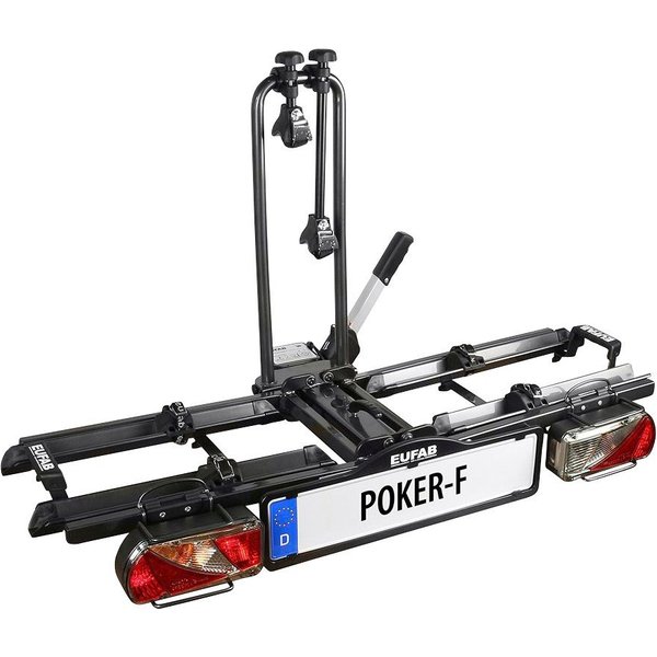 EUFAB Kupplungsfahrradträger POKER-F, für max. 2 Räder