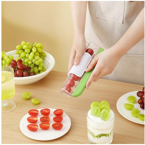 FELIXLEO Gemüseschneider Obstschneider Traubenschneider Tomatenschneider Gemüsehobel