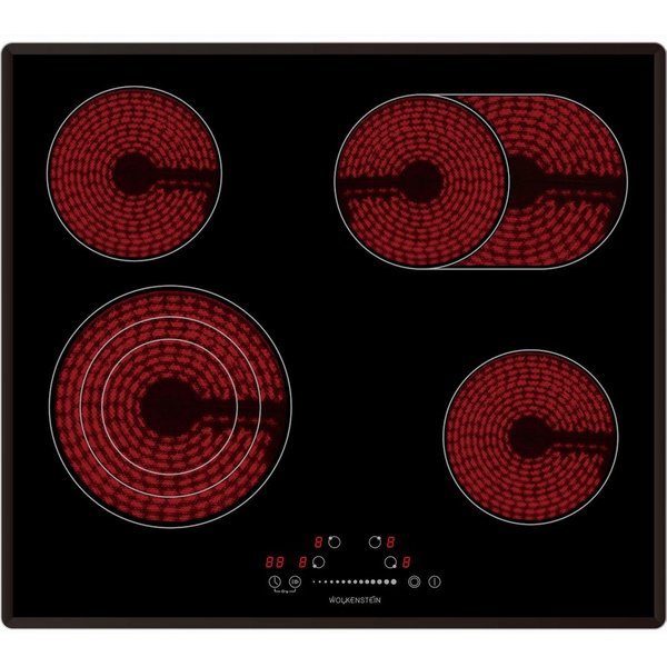 Wolkenstein Elektro-Kochfeld WEB-C4-3KBG