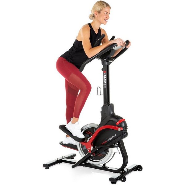 Hammer Power-Stepper Cross-Stepper, Fitness-Apps per Smartphone/Tablet