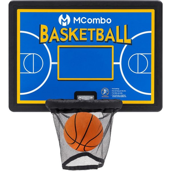 MCombo Kindertrampolin M MCombo Trampolin basketballkorb, Trampolin Zubehör Set, 31 cm, U-Halterungen
