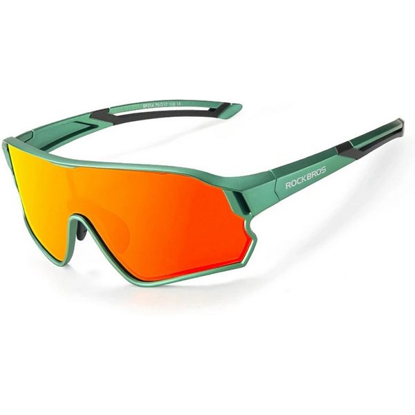 ROCKBROS Fahrradbrille Polarisierte Fahrradbrille für Kinder von 8–14 Jahren mit UV400-Filter