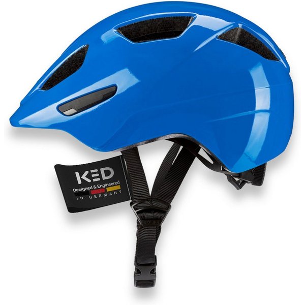 KED Fahrradhelm Dyno Kinderhelm, In-Mold Technologie, Verstellbarer Passform & Reflektoren