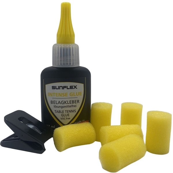 Sunflex Tischtennisschläger Sunflex Tischtennis Belagkleber Intense Glue, Tischtennisbelag Tischt