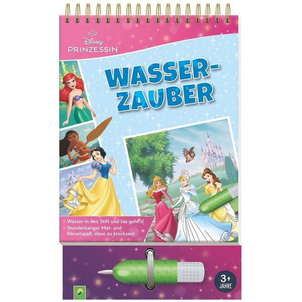 Disney Prinzessin Wasserzauber Malbuch - einfach mit Wasser malen / diverse