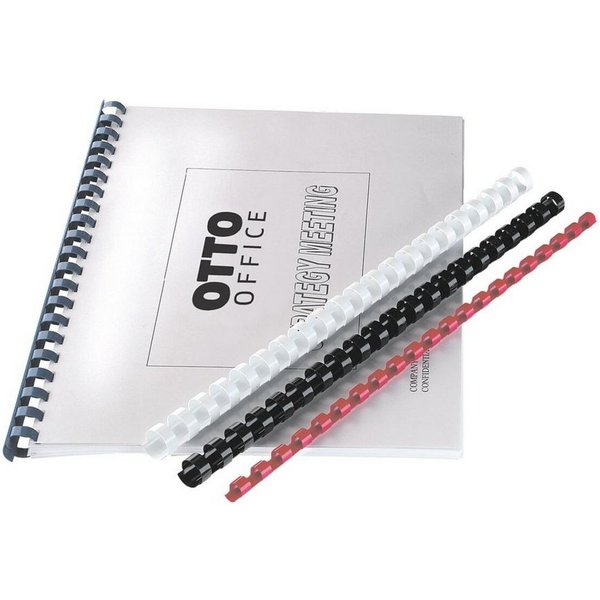 Otto Office Bindegerät, Plastikbinderücken Ø 6 mm, 21 Ringe, DIN A4, 30 Blatt