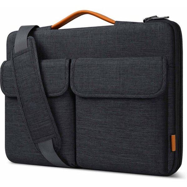 Inateck Laptop-Hülle Laptoptasche für 13-14 Zoll MacBook Pro Air M5/M4/M3, MacBook Neo 2026, mit abnehmbare und verstellbare Schultergurt