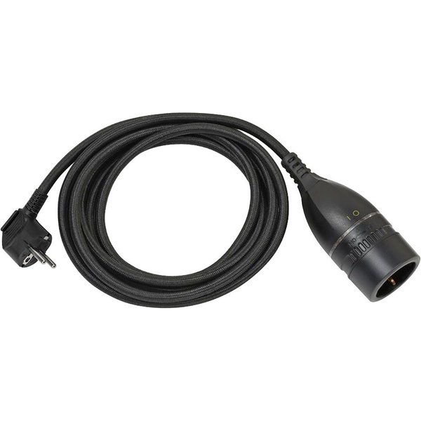 Brennenstuhl Verlängerungskabel, Typ EF (Konturenstecker), (500 cm), für den Innenbereich