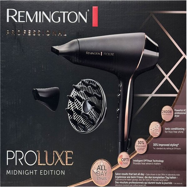 Remington Glätt- und Lockenstab CI91AW PROluxe 4-in-1-Welleneisen, OPTIheat-Technologie, 30 Sekunden Aufheizzeit, Pro +-Einstellung
