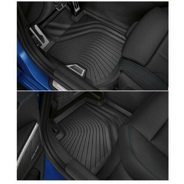 BMW Auto-Fußmatten BMW 3er G20 / G21 Allwetter Fußmatten Gummimatten SET Vorne + Hinten (1 St)