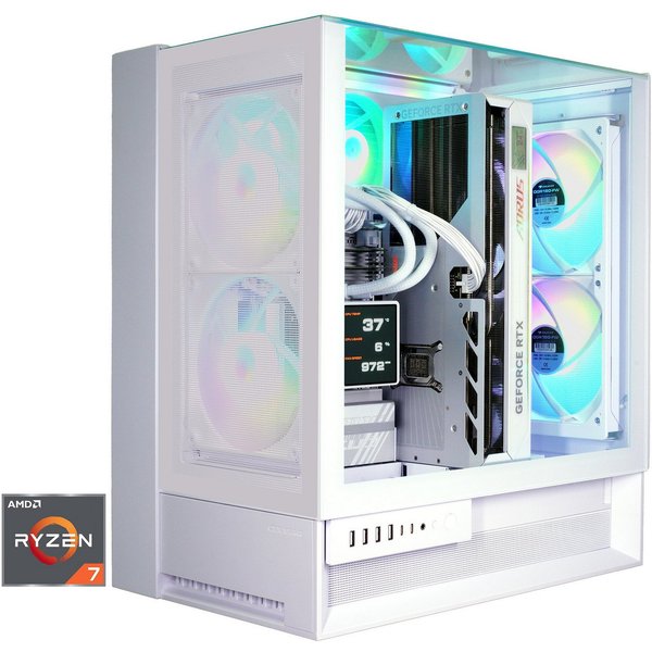 Cougar OmnyX WT 8059 AMD Ryzen 7 9700X 32GB DDR5 2TB SSD RTX 5080 Gaming-PC (AMD Ryzen 7 9700X, RTX 5080, 32 GB RAM, 2000 GB SSD, Wasserkühlung, Windows 11, DDR