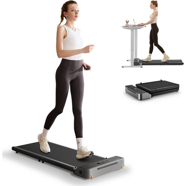 Kingsmith Laufband Klappbares WalkingPad Z1 Laufband für Schreibtisch, 180° Falttechnik, App Steuerung, Fernbedienung, LED Display, 1-6km/h