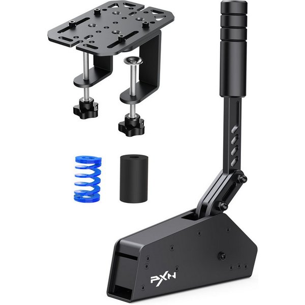 PXN HBS Sim-Handbremse USB PC 16Bit Hall Linear Handbremse Simulations-Controller (1 St., für Sim Racing, kompatibel mit G29 G920 T300)