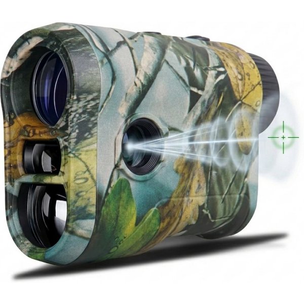Athlix Entfernungsmesser Jagd-Laser-Entfernungsmesser, Golf-Rangefinder Messgerät, Modus-Speicherfunktion, Kontinuierlicher Scan-Modus