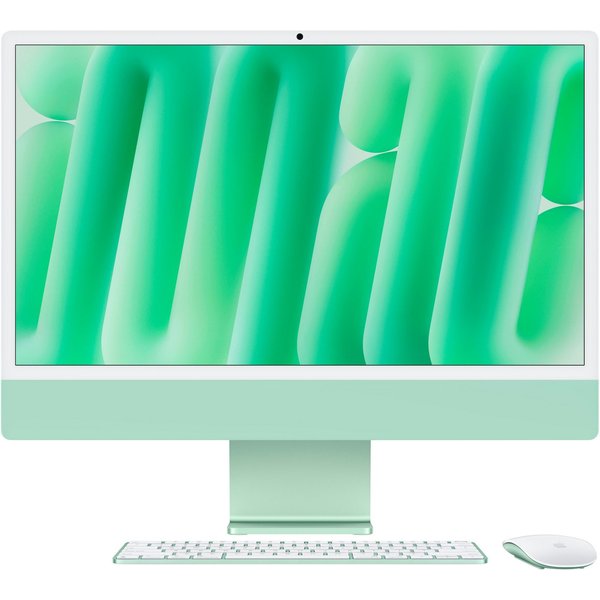 Apple iMac M4 24" iMac (24 Zoll, Apple Apple M4 M4, 8-Core GPU, 16 GB RAM, 256 GB SSD, Luftkühlung)