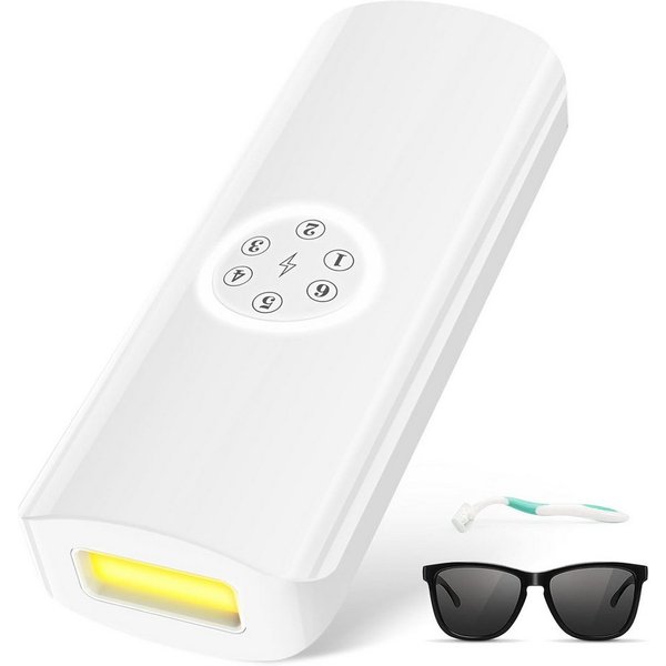 Vivitar IPL-Haarentferner Pulslicht Epilierer Laser Epilierer für Frauen und Männer, schmerzfreie dauerhafte Haarentfernung, für Gesicht, Arme, Beine, Achseln, 