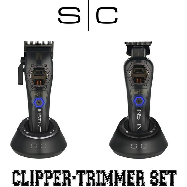 Stylecraft Haarschneider Stylecraft Instinct Metal Clipper + Trimmer Set
