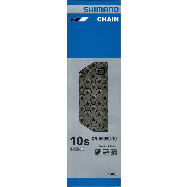 Shimano Fahrradkette Shimano E-Bike Kette CN - E6090 - 10 fach 138 L Glieder