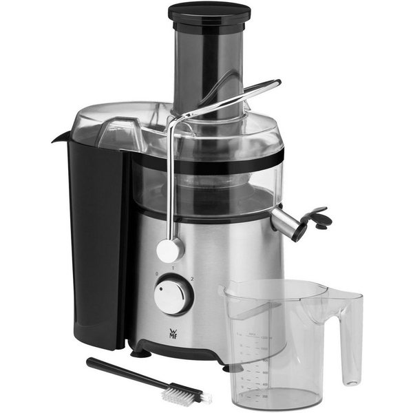 WMF Entsafter Kult X, elektrische Obst Gemüse Saftpresse aus Edelstahl, 500W, 500 W, Slow Juicer für große Fruchtstücke, 2 Geschwindigkeitsstufen