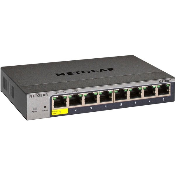 NETGEAR GS108Tv3 Netzwerk-Switch