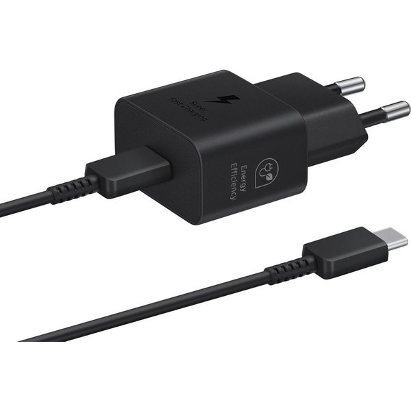 Samsung T2510 USB-C Schnellladegerät 25W mit Datenkabel Schnelllade-Gerät