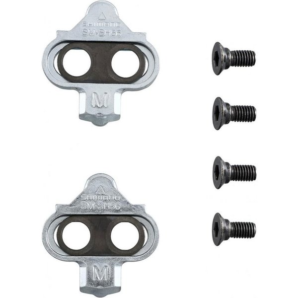 Shimano Fahrradpedale Shimano SM-SH56 SPD-Schuhplatten mit Mehrfachausstieg ohne Gegenplatte